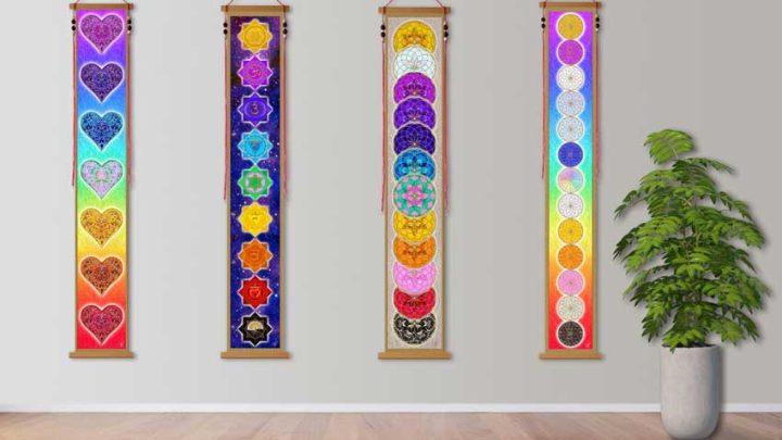 harmonizační čakrový pás podle počtu čaker